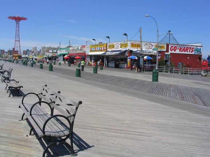 Boardwalk and Amusements, Coney Island, Brooklyn, May 20, 2004