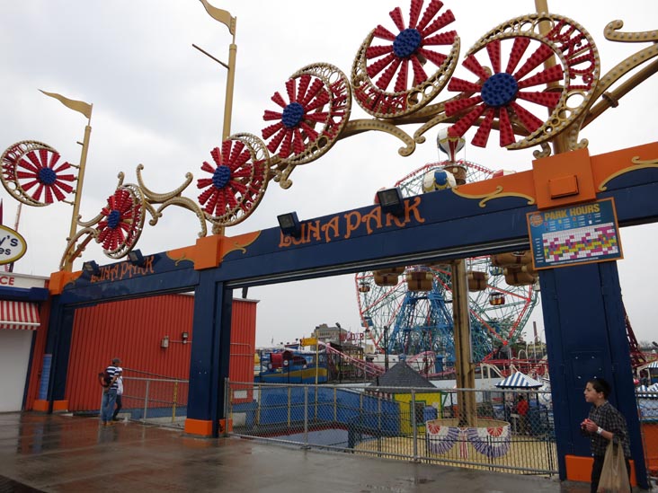 Luna Park, Boardwalk, Coney Island, Brooklyn, May 28, 2013