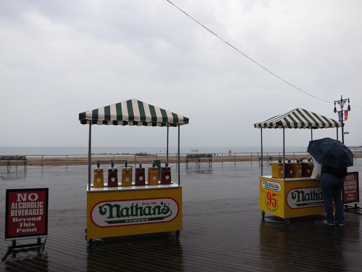 Nathan's, Boardwalk, Coney Island, Brooklyn, May 28, 2013