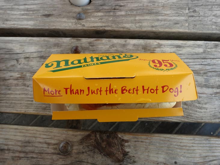 Hot Dog, Nathan's, Boardwalk, Coney Island, Brooklyn, May 28, 2013
