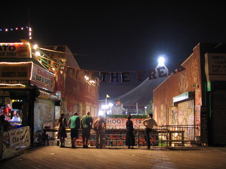 Shoot The Freak, Coney Island, Brooklyn, June 20, 2006