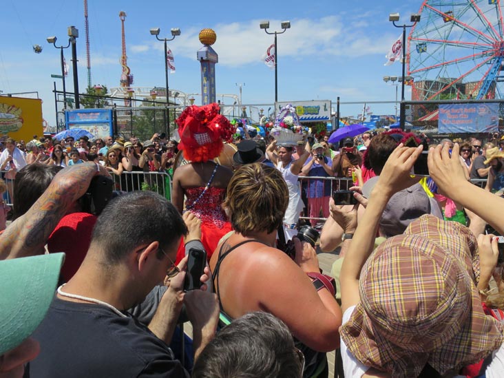 2014 Mermaid Parade, Boardwalk, Coney Island, Brooklyn, June 21, 2014