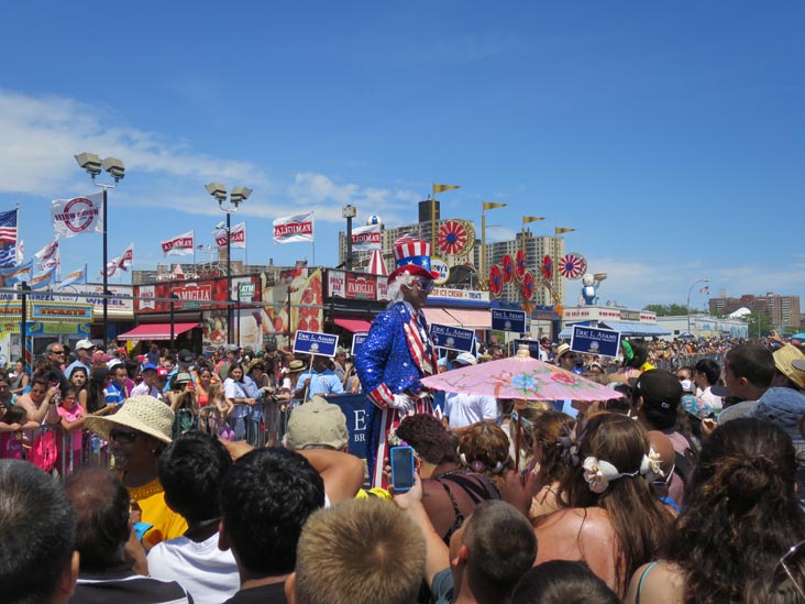 2014 Mermaid Parade, Boardwalk, Coney Island, Brooklyn, June 21, 2014