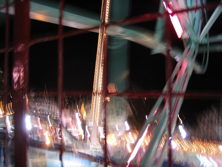 Swinging Ride on the Wonder Wheel, Coney Island, Brooklyn, July 9, 2004