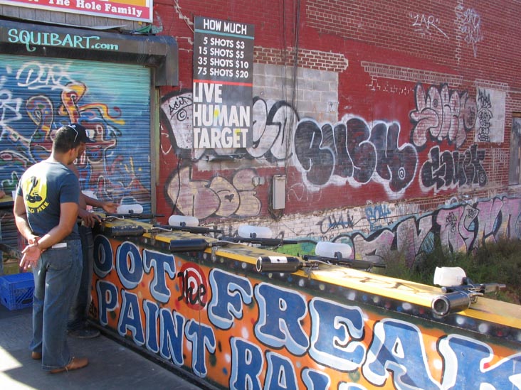 Shoot The Freak, Coney Island Boardwalk, Brooklyn, September 4, 2005