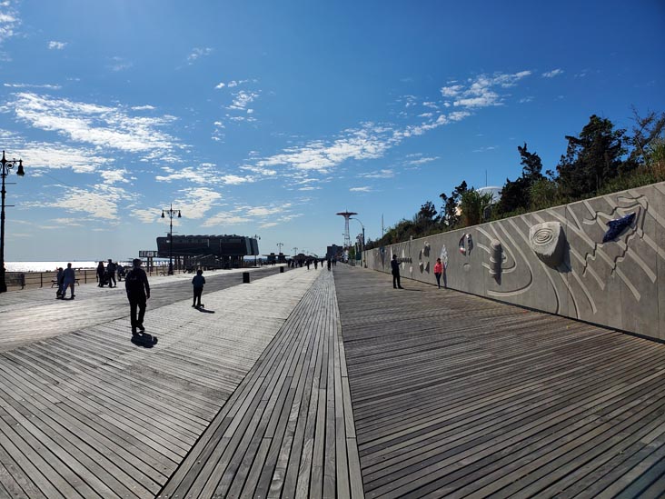 Boardwalk, Coney Island, Brooklyn, September 20, 2020