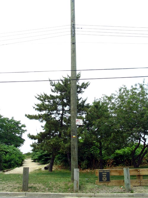 Bayview Avenue Entrance, Coney Island Creek Park, Coney Island, Brooklyn