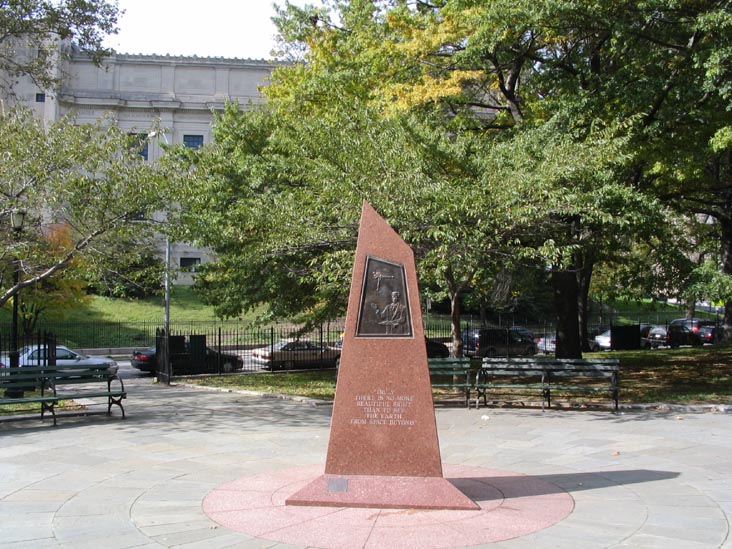 Dr. Ronald E. McNair Monument, McNair Park, Crown Heights, Brooklyn