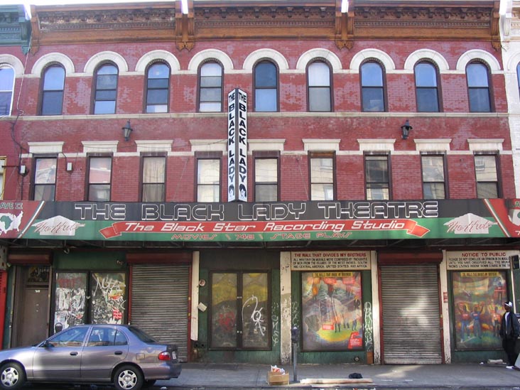 The Black Lady Theatre, 748 Nostrand Avenue, Crown Heights, Brooklyn