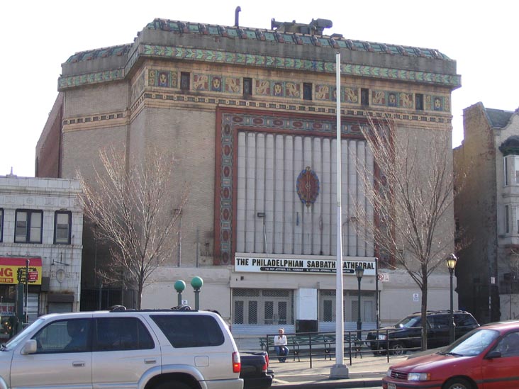 Former Loew's Kameo Theatre, now the Philadelphian Sabbath Cathedral, 530 Eastern Parkway at Nostrand Avenue, Crown Heights, Brooklyn