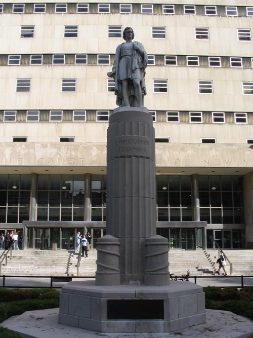 Christopher Columbus Statue, Columbus Park, Downtown Brooklyn