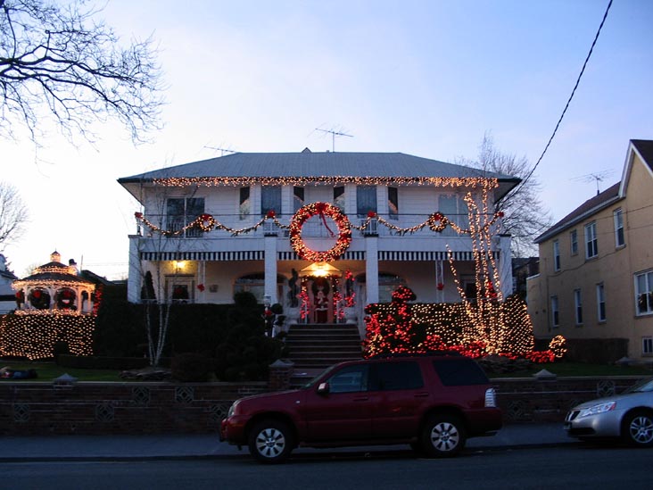 Dyker Heights Christmas Lights, West Side of 12th Avenue Near 83rd Street, Dyker Heights, Brooklyn