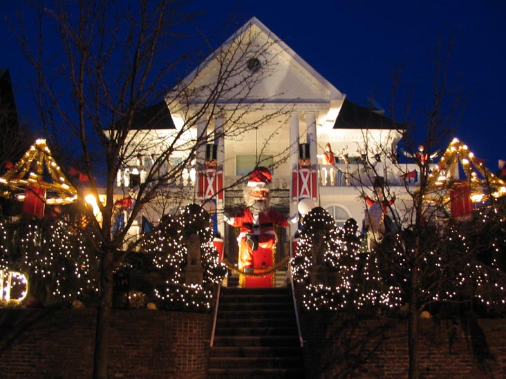 Dyker Heights Christmas Lights, North Side of 84th Street Between 11th and 12th Avenues, Dyker Heights, Brooklyn