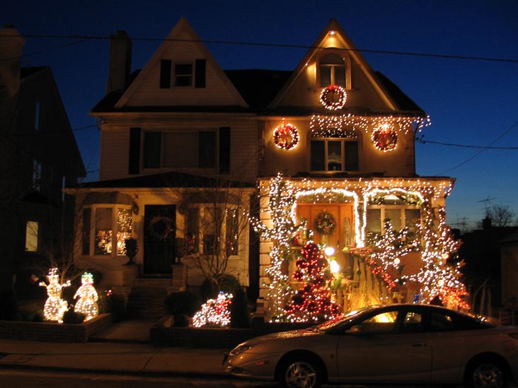 Dyker Heights Christmas Lights, South Side of 83th Street Between 10th and 11th Avenues, Dyker Heights, Brooklyn