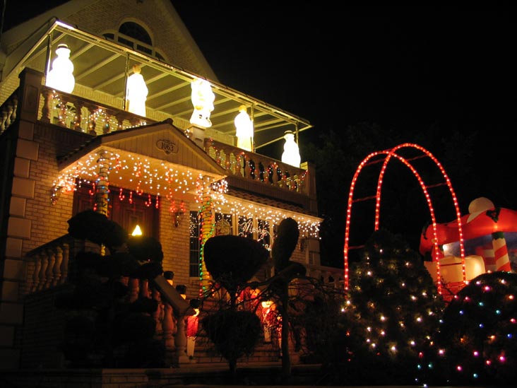 Dyker Heights Christmas Lights, North Side of 81st Street Between 10th and 11th Avenues, Dyker Heights, Brooklyn