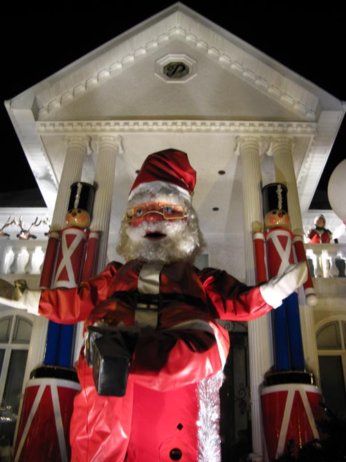 Dyker Heights Christmas Lights, Dyker Heights, Brooklyn, December 22, 2009