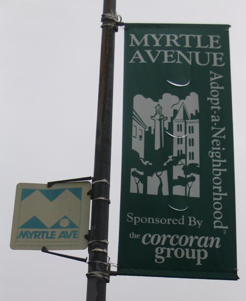 Myrtle Avenue Signs, Fort Greene, Brooklyn