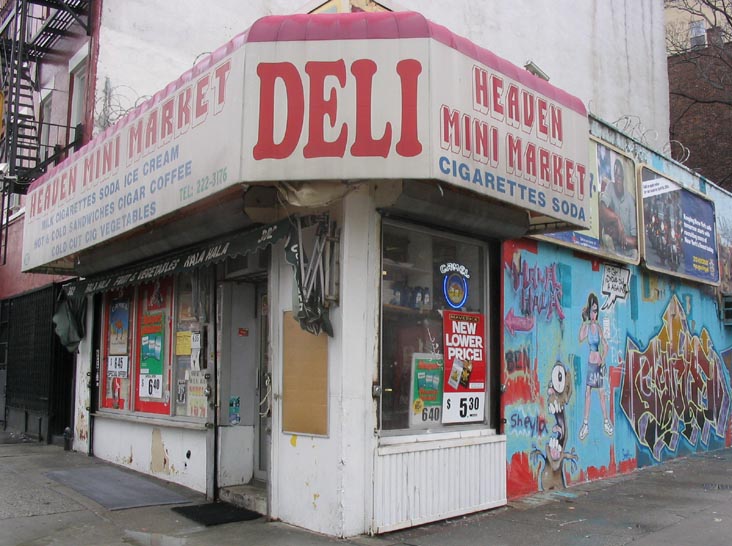 Heaven Mini Market, Myrtle Avenue and Clermont Avenue, Fort Greene, Brooklyn