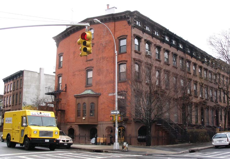 DeKalb Avenue and Adelphi Street, SE Corner, Fort Greene, Brooklyn