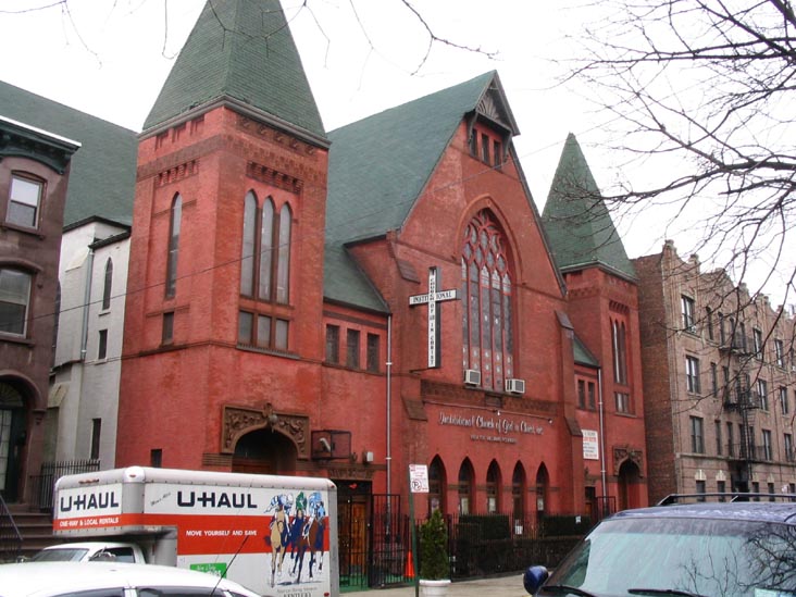 Institutional Church of God in Christ, 164-174 Adelphi Street, Fort Greene, Brooklyn