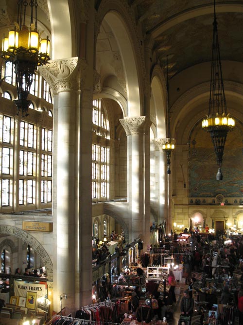 Brooklyn Flea, Williamsburgh Savings Bank Tower, One Hanson Place, Brooklyn, December 4, 2011