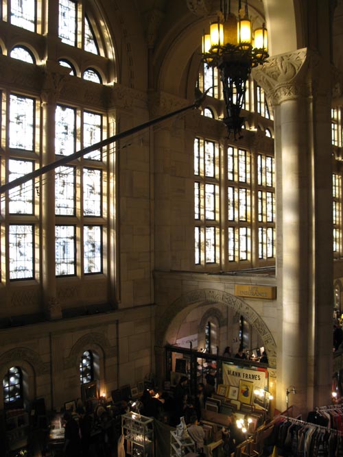 Brooklyn Flea, Williamsburgh Savings Bank Tower, One Hanson Place, Brooklyn, December 4, 2011