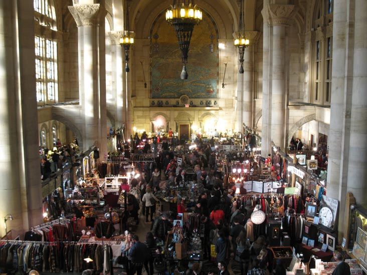 Brooklyn Flea, Williamsburgh Savings Bank Tower, One Hanson Place, Brooklyn, December 4, 2011