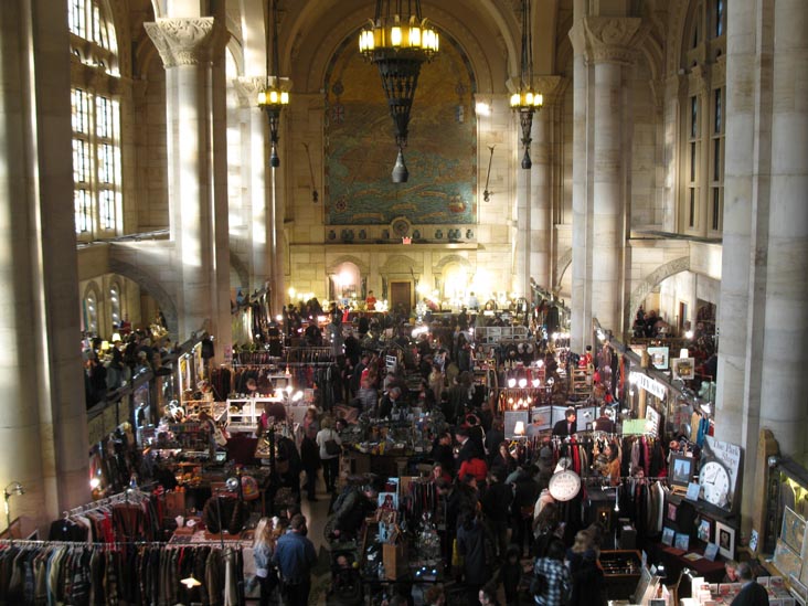 Brooklyn Flea, Williamsburgh Savings Bank Tower, One Hanson Place, Brooklyn, December 4, 2011