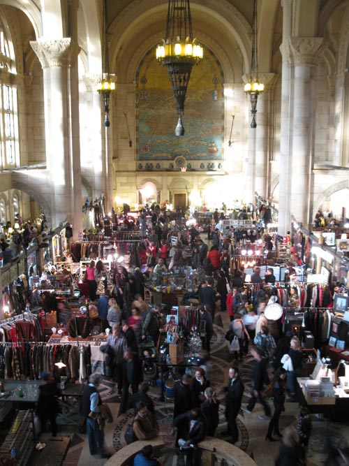 Brooklyn Flea, Williamsburgh Savings Bank Tower, One Hanson Place, Brooklyn, December 4, 2011