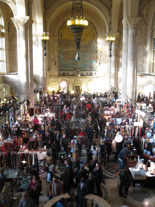 Brooklyn Flea, Williamsburgh Savings Bank Tower, One Hanson Place, Brooklyn, December 4, 2011