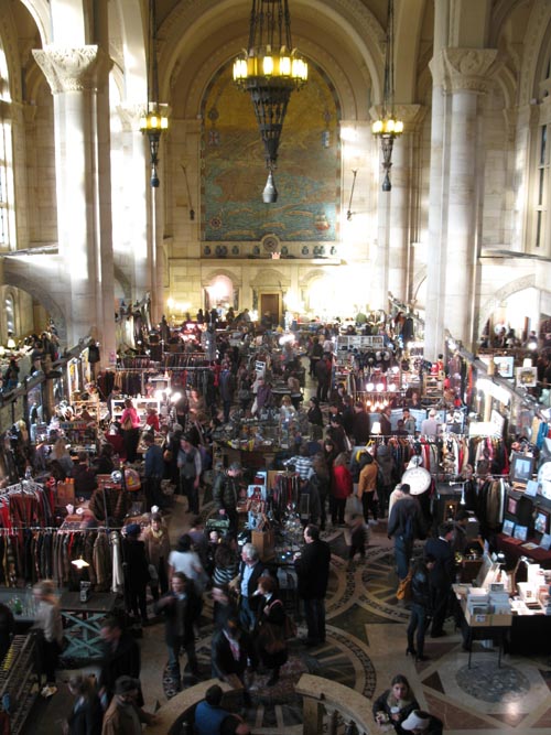 Brooklyn Flea, Williamsburgh Savings Bank Tower, One Hanson Place, Brooklyn, December 4, 2011
