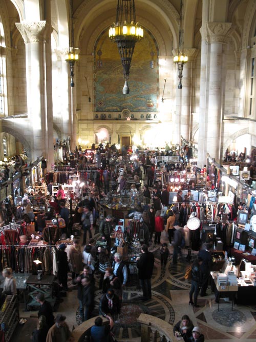 Brooklyn Flea, Williamsburgh Savings Bank Tower, One Hanson Place, Brooklyn, December 4, 2011