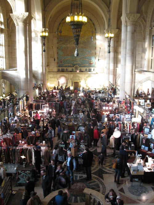 Brooklyn Flea, Williamsburgh Savings Bank Tower, One Hanson Place, Brooklyn, December 4, 2011