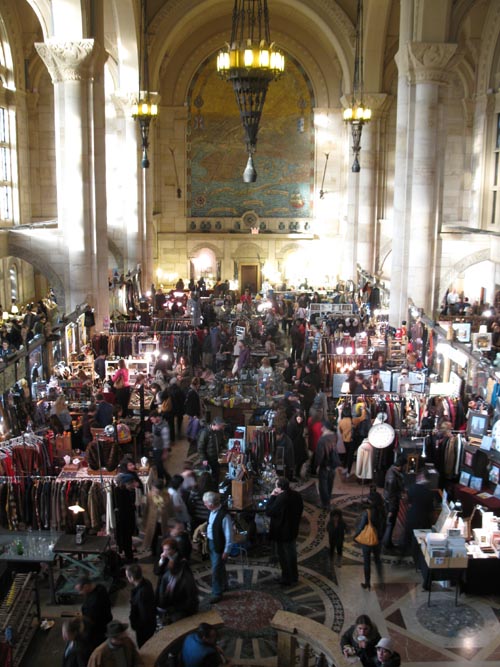 Brooklyn Flea, Williamsburgh Savings Bank Tower, One Hanson Place, Brooklyn, December 4, 2011