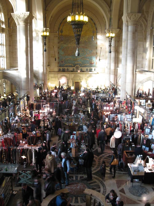 Brooklyn Flea, Williamsburgh Savings Bank Tower, One Hanson Place, Brooklyn, December 4, 2011