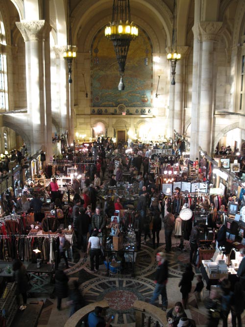 Brooklyn Flea, Williamsburgh Savings Bank Tower, One Hanson Place, Brooklyn, December 4, 2011