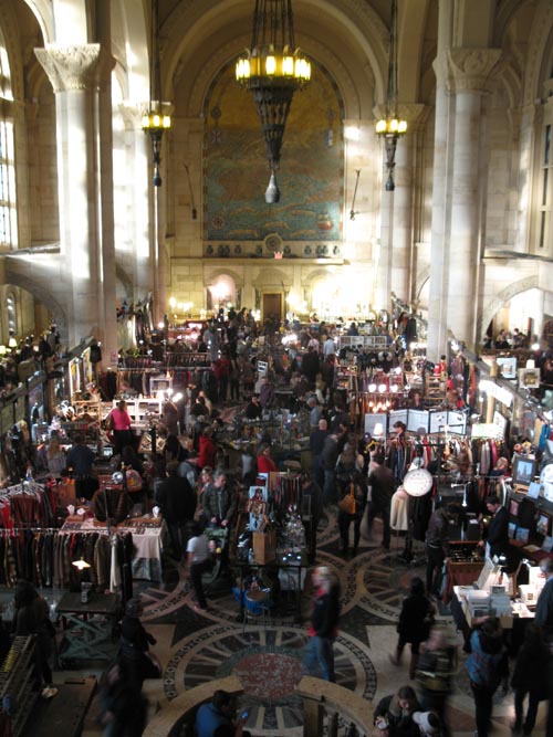 Brooklyn Flea, Williamsburgh Savings Bank Tower, One Hanson Place, Brooklyn, December 4, 2011