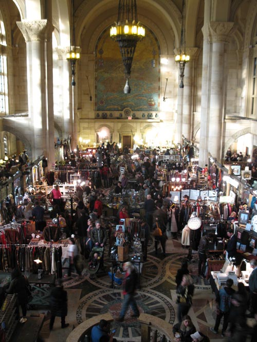 Brooklyn Flea, Williamsburgh Savings Bank Tower, One Hanson Place, Brooklyn, December 4, 2011
