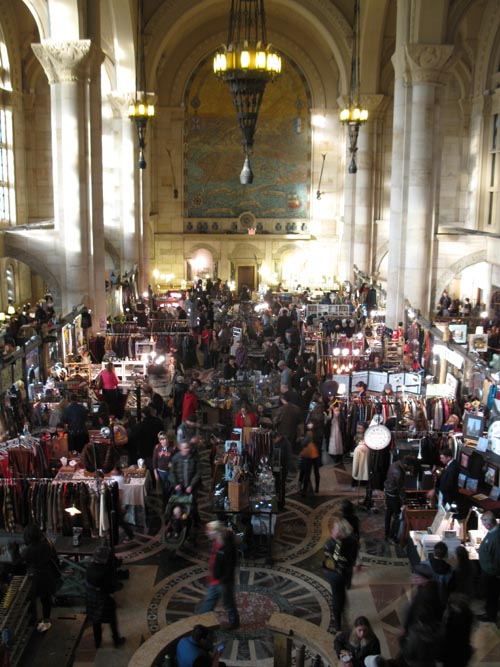 Brooklyn Flea, Williamsburgh Savings Bank Tower, One Hanson Place, Brooklyn, December 4, 2011