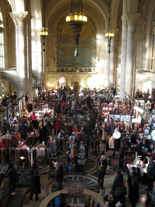 Brooklyn Flea, Williamsburgh Savings Bank Tower, One Hanson Place, Brooklyn, December 4, 2011