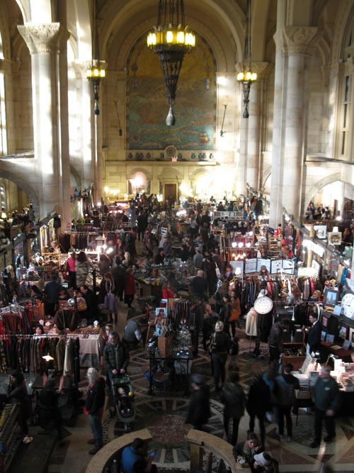 Brooklyn Flea, Williamsburgh Savings Bank Tower, One Hanson Place, Brooklyn, December 4, 2011