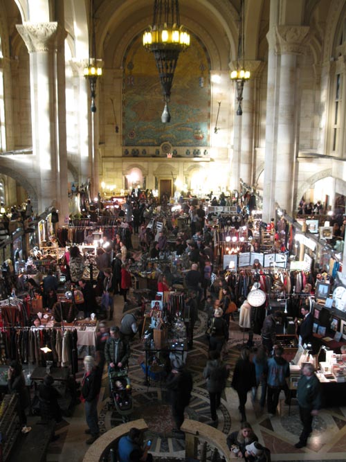 Brooklyn Flea, Williamsburgh Savings Bank Tower, One Hanson Place, Brooklyn, December 4, 2011