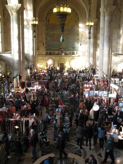 Brooklyn Flea, Williamsburgh Savings Bank Tower, One Hanson Place, Brooklyn, December 4, 2011