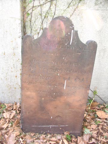 Ann Stillwell Grave, Gravesend Cemetery, Brooklyn