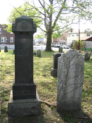Stillwell Graves, Gravesend Cemetery, Brooklyn