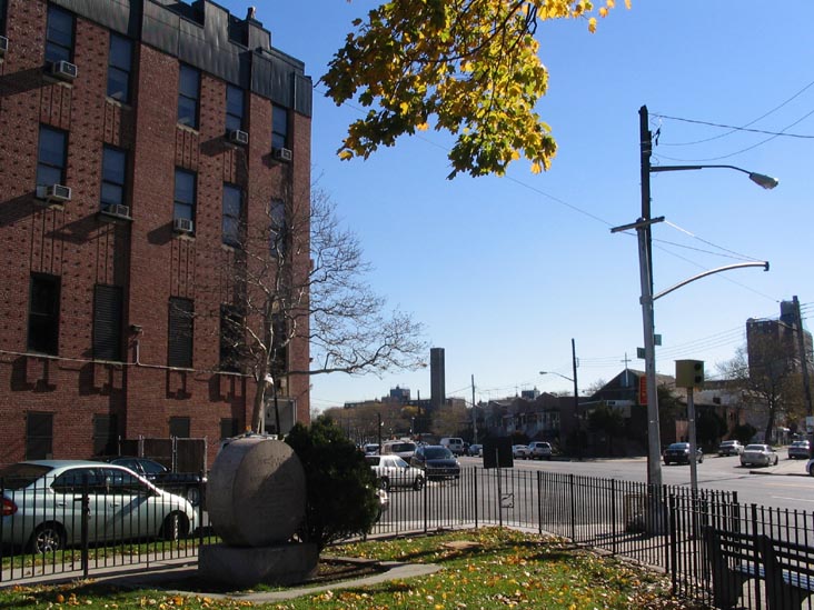 West 12th Street and 86th Street, NW Corner, Meucci Square, Gravesend, Brooklyn