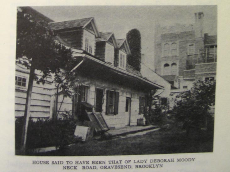 House Said To Have Been That Of Lady Deborah Moody, Neck Road, Gravesend, Brooklyn