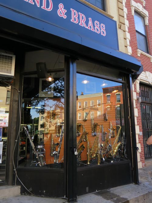 Brooklyn Woodwind and Brass, 6 Bedford Avenue, Greenpoint, Brooklyn, June 16, 2012