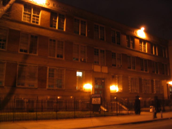 Automotive High School, Bedford Avenue, Greenpoint, Brooklyn, March 27, 2004