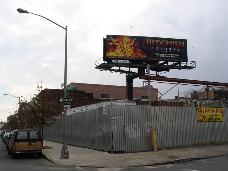 McGuinness Boulevard and Box Street, SW Corner, Greenpoint, Brooklyn, February 16, 2005